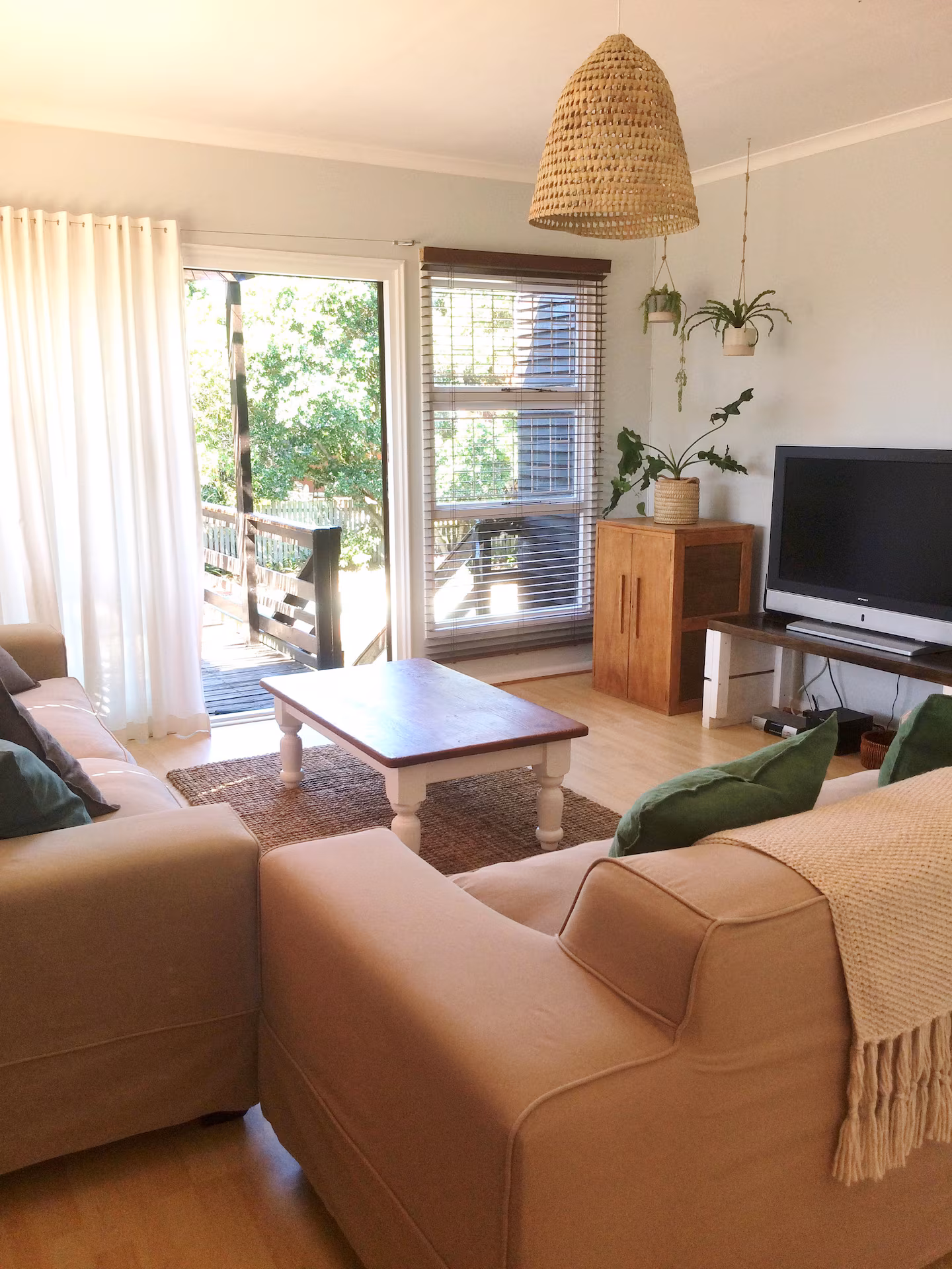 Lounge area inside the house